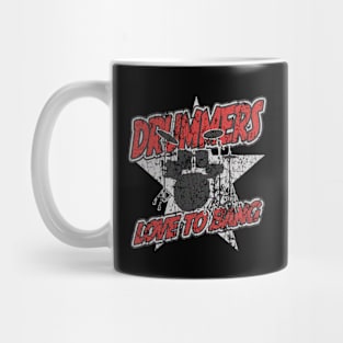 Drummers Love To Bang Percussion Music Mug